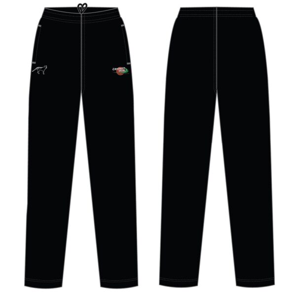 THE CRICKET HUB BLACK CRICKET PANTS