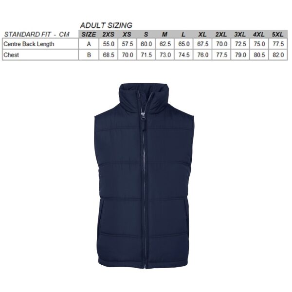 KINGSTON BLUES PUFFER VEST - MEN'S