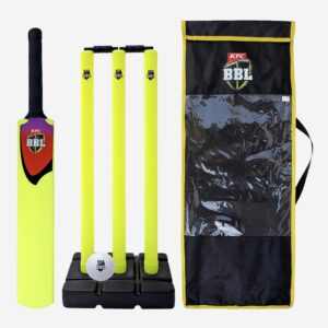 BBL MINI PLASTIC CRICKET SET - SIZE 3