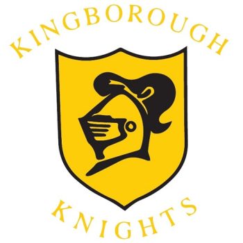 Logo Knights with Yellow Capitals Lettering